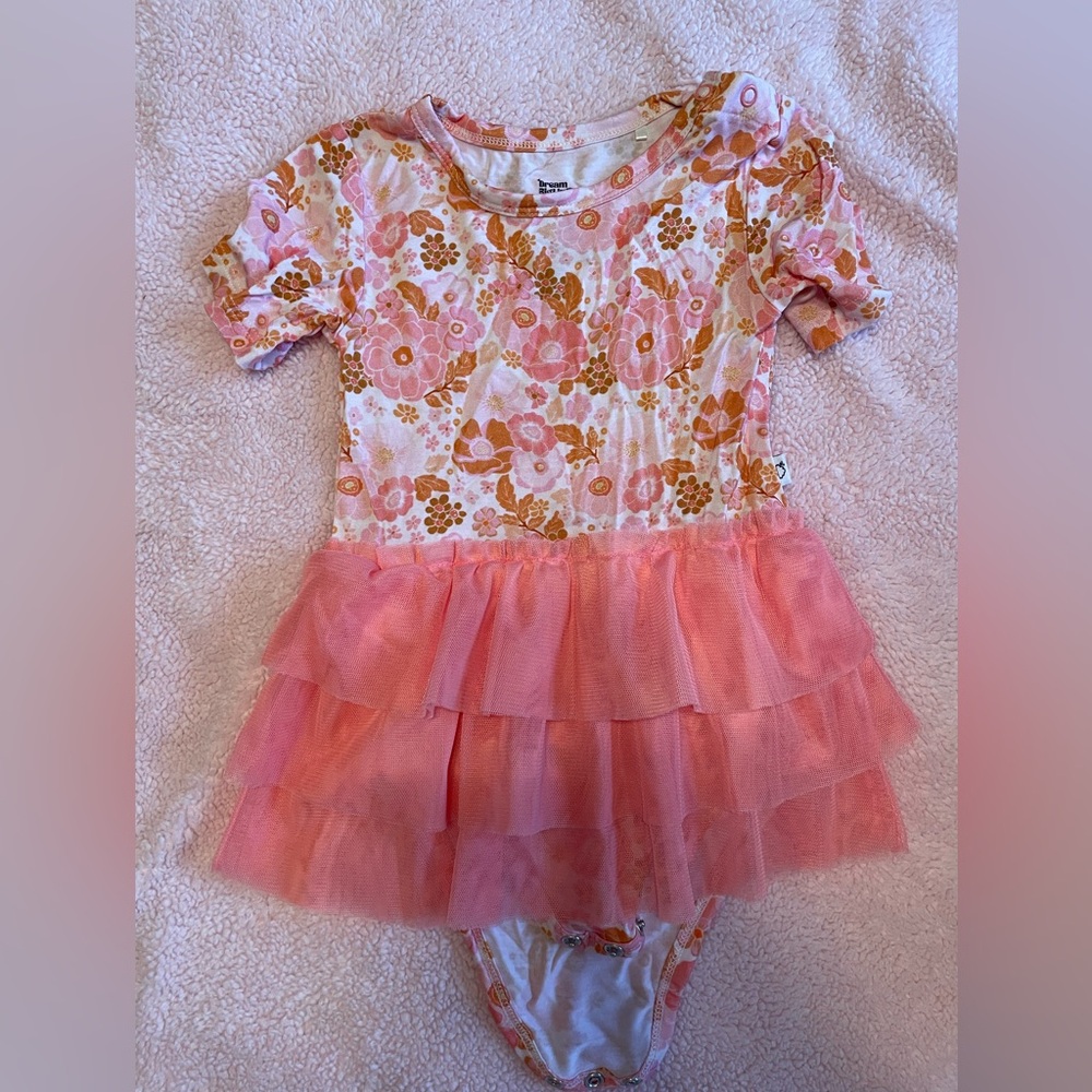 Dream Big Little bamboo twirl bodysuit